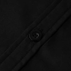 Allegra K Men's Contrast Collar Short Sleeve Slim Fit Casual Button Down Shirt