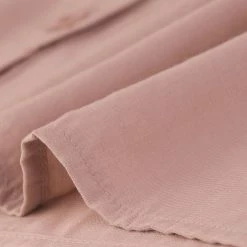 Allegra K Women's Lace Button Down 3/4 Sleeves Solid Color Blouse Shirt