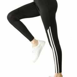 Allegra K Women's Sport Side Stripe Ankle Length High Waist Flex Ultra Soft Stretch Opaque Slim Leggings Yoga Pants 20 Allegra K Women's Sport Side Stripe Ankle Length High Waist Flex Ultra Soft Stretch Opaque Slim Leggings Yoga Pants