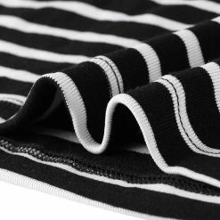 Allegra K Women's Slim Fit Short Sleeves Off The Shoulder Cropped Top