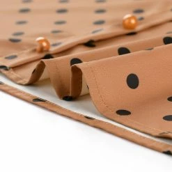 Allegra K Women's Summer Cami Polka Dots Casual Sleeveless Spaghetti Strap Tank Top