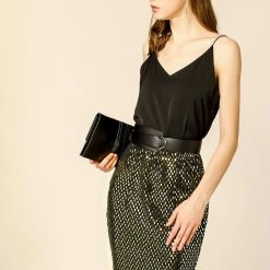 Allegra K Women's Metallic Sparkle Paillette Elastic Waist Party Club Mini Skirt 15 Allegra K Women's Metallic Sparkle Paillette Elastic Waist Party Club Mini Skirt