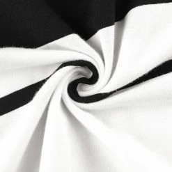 Allegra K Men's Tees Color Block Striped Crewneck Short Sleeve T Shirts