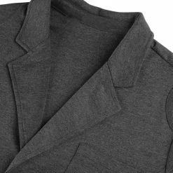 Allegra K 1310-X01 Men Notched Lapel Solid Color Pockets Front Long Sleeve Knit Blazer Coats & Outerwear 67 Allegra K 1310-X01 Men Notched Lapel Solid Color Pockets Front Long Sleeve Knit Blazer Coats & Outerwear