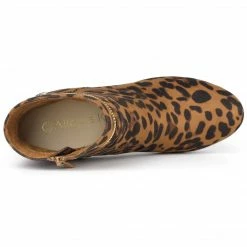 Allegra K Shoes Women's Slip On Zip Round Toe Heel Ankle Boots 47 Allegra K Shoes Women's Slip On Zip Round Toe Heel Ankle Boots