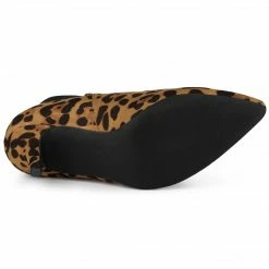 Allegra K Shoes Women's Stiletto Heel Chelsea Ankle Booties