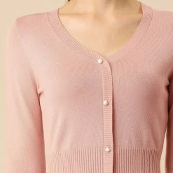 Allegra K Smocked Waist Peplum Pullover Jumper Women