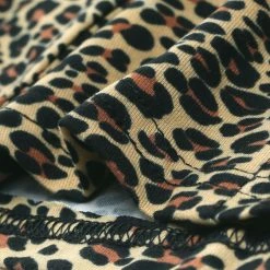 Allegra K 6507 Ladies Long Sleeves Scoop Neck Leopard Prints Peplum Shirt Women 63 Allegra K 6507 Ladies Long Sleeves Scoop Neck Leopard Prints Peplum Shirt Women