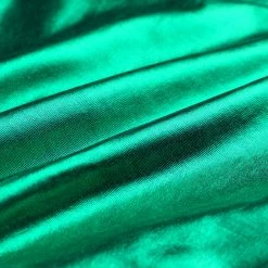 Allegra K Holographic Lightweight Bomber Jacket