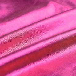 Allegra K Holographic Lightweight Bomber Jacket