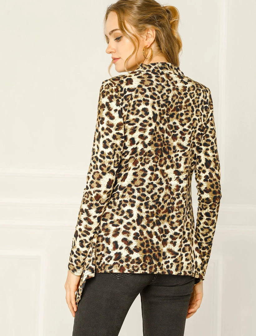 Allegra K Women's Halloween Long Sleeves Open Front Asymmetric Hem Lightweight Cardigan 19 Allegra K Women's Halloween Long Sleeves Open Front Asymmetric Hem Lightweight Cardigan