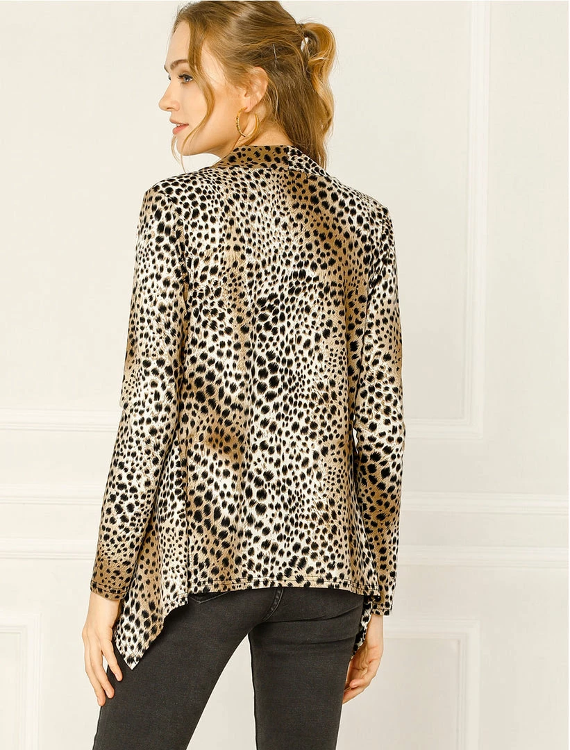 Allegra K Women's Halloween Long Sleeves Open Front Asymmetric Hem Lightweight Cardigan 13 Allegra K Women's Halloween Long Sleeves Open Front Asymmetric Hem Lightweight Cardigan