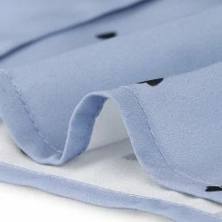 Allegra K Women's Heart Polka Dots Button Up Notched Lapel V Neck Shirt Tops 117 Allegra K Women's Heart Polka Dots Button Up Notched Lapel V Neck Shirt Tops