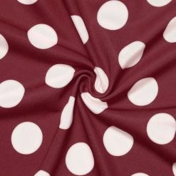 Allegra K V Neck Sleeveless Self Tie Wrap Front Dotted Top