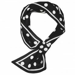 Allegra K Women Polka Dots Bevel Small Skinny Scarf Oblique Neck Scarves Double-Sided Neckerchief 57 Allegra K Women Polka Dots Bevel Small Skinny Scarf Oblique Neck Scarves Double-Sided Neckerchief