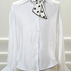 Allegra K Women Polka Dots Bevel Small Skinny Scarf Oblique Neck Scarves Double-Sided Neckerchief 63 Allegra K Women Polka Dots Bevel Small Skinny Scarf Oblique Neck Scarves Double-Sided Neckerchief