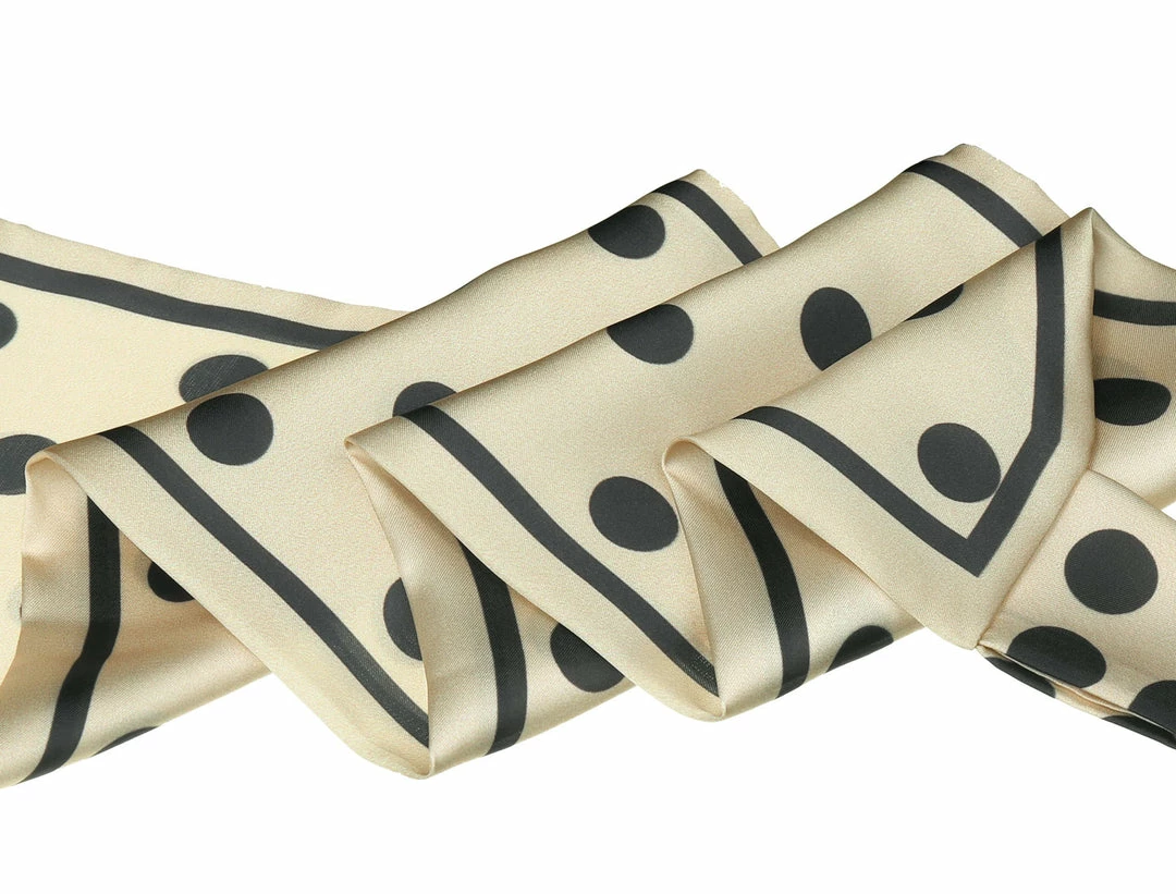 Allegra K Women Polka Dots Bevel Small Skinny Scarf Oblique Neck Scarves Double-Sided Neckerchief 17 Allegra K Women Polka Dots Bevel Small Skinny Scarf Oblique Neck Scarves Double-Sided Neckerchief