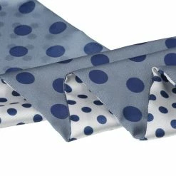 Allegra K Accessories Women Polka Dot Skinny Scarf Neck Scarves Double Sided Print Neckerchief Hairband