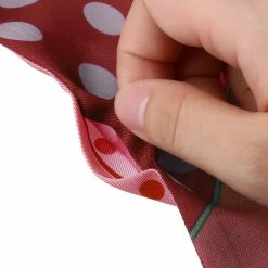 Allegra K Accessories Women Polka Dot Skinny Scarf Neck Scarves Double Sided Print Neckerchief Hairband