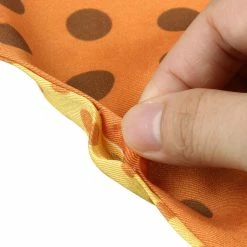 Allegra K Accessories Women Polka Dot Skinny Scarf Neck Scarves Double Sided Print Neckerchief Hairband