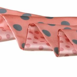 Allegra K Accessories Women Polka Dot Skinny Scarf Neck Scarves Double Sided Print Neckerchief Hairband