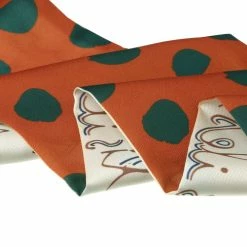 Allegra K Women Flower Floral Skinny Scarf Neck Scarves Double Sided Neckerchief Headbands