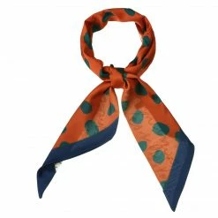 Allegra K Women Flower Floral Skinny Scarf Neck Scarves Double Sided Neckerchief Headbands