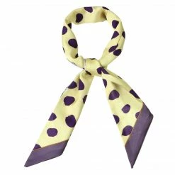 Allegra K Women Flower Floral Skinny Scarf Neck Scarves Double Sided Neckerchief Headbands