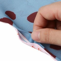 Allegra K Women Flower Floral Skinny Scarf Neck Scarves Double Sided Neckerchief Headbands