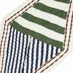 Allegra K Crinkle Pleated Stripe Rhombus Neck Scarf Crumple Neckerchief For Women 42 Allegra K Crinkle Pleated Stripe Rhombus Neck Scarf Crumple Neckerchief For Women
