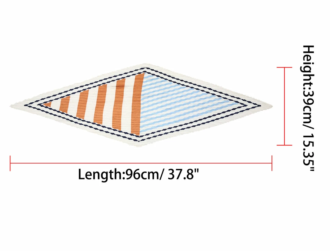 Allegra K Crinkle Pleated Stripe Rhombus Neck Scarf Crumple Neckerchief For Women 11 Allegra K Crinkle Pleated Stripe Rhombus Neck Scarf Crumple Neckerchief For Women