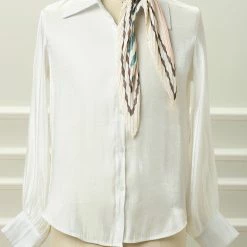 Allegra K Crinkle Pleated Stripe Rhombus Neck Scarf Crumple Neckerchief For Women 27 Allegra K Crinkle Pleated Stripe Rhombus Neck Scarf Crumple Neckerchief For Women