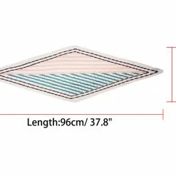 Allegra K Crinkle Pleated Stripe Rhombus Neck Scarf Crumple Neckerchief For Women 28 Allegra K Crinkle Pleated Stripe Rhombus Neck Scarf Crumple Neckerchief For Women