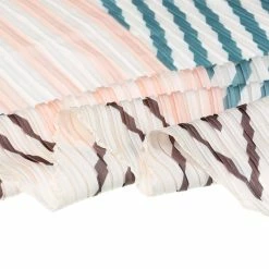 Allegra K Crinkle Pleated Stripe Rhombus Neck Scarf Crumple Neckerchief For Women 29 Allegra K Crinkle Pleated Stripe Rhombus Neck Scarf Crumple Neckerchief For Women