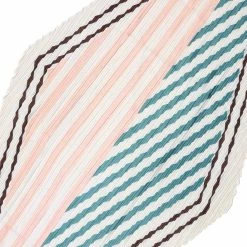 Allegra K Crinkle Pleated Stripe Rhombus Neck Scarf Crumple Neckerchief For Women 30 Allegra K Crinkle Pleated Stripe Rhombus Neck Scarf Crumple Neckerchief For Women