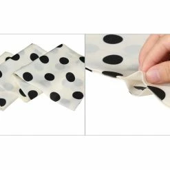 Allegra K Women Polka Dot Stripe Chain Print Long Skinny Scarf Neck Scarves Neckerchief Hairband Accessories