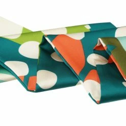 Allegra K Women Graffiti Polka Dot Stripe Scarf Neck Scarves Neckerchief Skinny Wrap Hairband