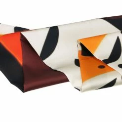 Allegra K Women Graffiti Polka Dot Stripe Scarf Neck Scarves Neckerchief Skinny Wrap Hairband