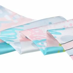 Allegra K Women Graffiti Polka Dot Stripe Scarf Neck Scarves Neckerchief Skinny Wrap Hairband