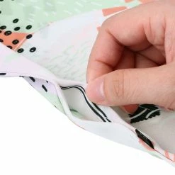 Allegra K Women Graffiti Polka Dot Stripe Scarf Neck Scarves Neckerchief Skinny Wrap Hairband