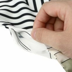 Allegra K Women Graffiti Polka Dot Stripe Scarf Neck Scarves Neckerchief Skinny Wrap Hairband