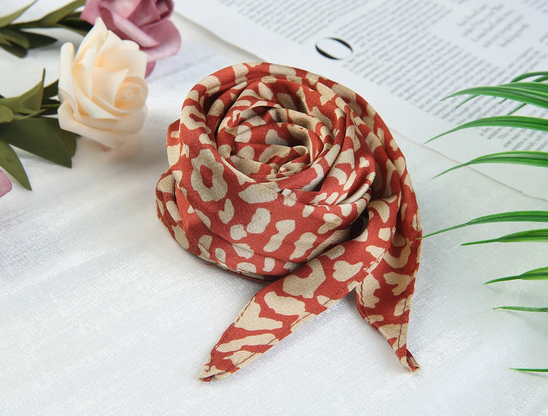 Allegra K Animal Print Leopard Rhombus Rhombic Neck Scarf Scarves Cheetah Bandana For Women Accessories 5 Allegra K Animal Print Leopard Rhombus Rhombic Neck Scarf Scarves Cheetah Bandana For Women Accessories