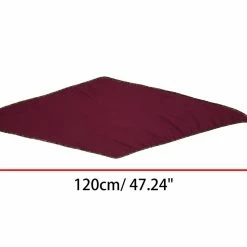 Allegra K Solid Color Rhombus Neck Scarf Scarves Head Ribbon Neckerchief For Women Accessories
