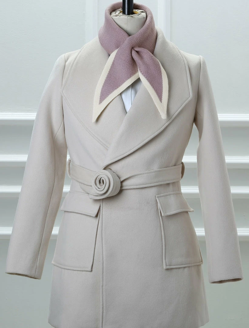 Allegra K Accessories Contrast Color Triangle Neck Scarves Knit Scarf Neckerchief Winter Shawl For Women 30 Allegra K Accessories Contrast Color Triangle Neck Scarves Knit Scarf Neckerchief Winter Shawl For Women