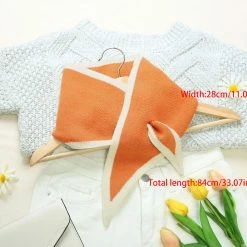 Allegra K Accessories Contrast Color Triangle Neck Scarves Knit Scarf Neckerchief Winter Shawl For Women 41 Allegra K Accessories Contrast Color Triangle Neck Scarves Knit Scarf Neckerchief Winter Shawl For Women