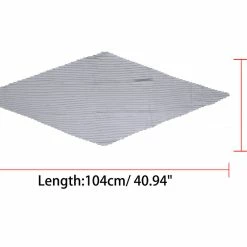 Allegra K Women Pleated Rhombus Head Scarf Wraps Scarves Neckerchief Bandana Solid Color