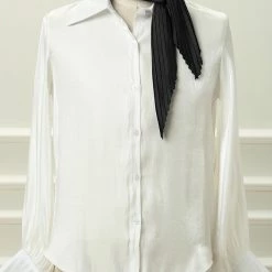 Allegra K Women Pleated Rhombus Head Scarf Wraps Scarves Neckerchief Bandana Solid Color