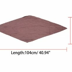 Allegra K Women Pleated Rhombus Head Scarf Wraps Scarves Neckerchief Bandana Solid Color