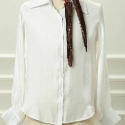 Allegra K Women Rhombus Pleated Scarf Contrast Color Stripe Heart Neck Scarves Neckerchief Accessories