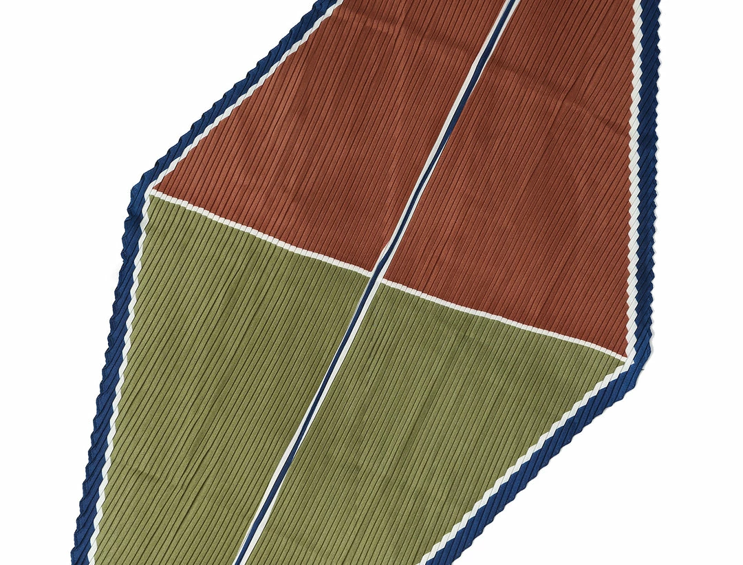 Allegra K Women's Retro Pleated Color Block Rhombus Head Neck Scarf Scarves Neckerchief 8 Allegra K Women's Retro Pleated Color Block Rhombus Head Neck Scarf Scarves Neckerchief